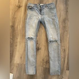 Top Man Ripped Skinny Jean S-32